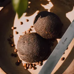 Cocos-Kaffeemilch-Brötchen