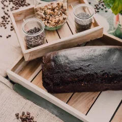 500 g Walnuss-Kakao-Cocosmilch-Brot